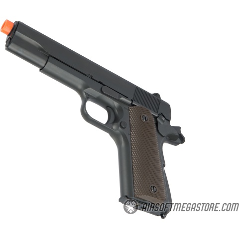 Army Armament Full Metal R31 1911 Gas Blowback Airsoft Pistol w/ Black Barrel - BLACK