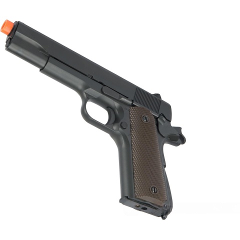 Army Armament Full Metal R31 1911 Gas Blowback Airsoft Pistol w/ Black Barrel - BLACK