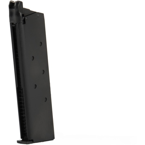 Army Armament Full Metal R31 1911 Gas Blowback Airsoft Pistol w/ Imitation Wood Grips - BLACK / SILVER