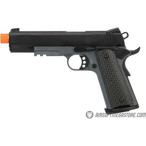 Army Armament Full Metal R28 1911 Gas Blowback Airsoft Pistol - BLACK