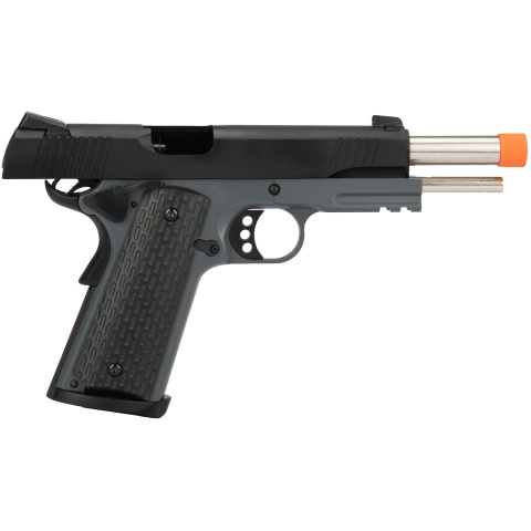 Army Armament Full Metal R28 1911 Gas Blowback Airsoft Pistol - BLACK