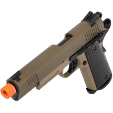 Army Armament Full Metal R28 1911 Gas Blowback Airsoft Pistol - TAN