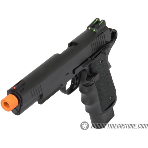 Army Armament Full Metal R32 Gas Blowback Airsoft Pistol - BLACK