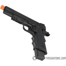 Army Armament Full Metal R32 Gas Blowback Airsoft Pistol - BLACK