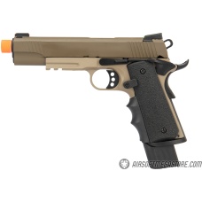 Army Armament Full Metal R32 Gas Blowback Airsoft Pistol - TAN