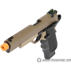 Army Armament Full Metal R32 Gas Blowback Airsoft Pistol - TAN
