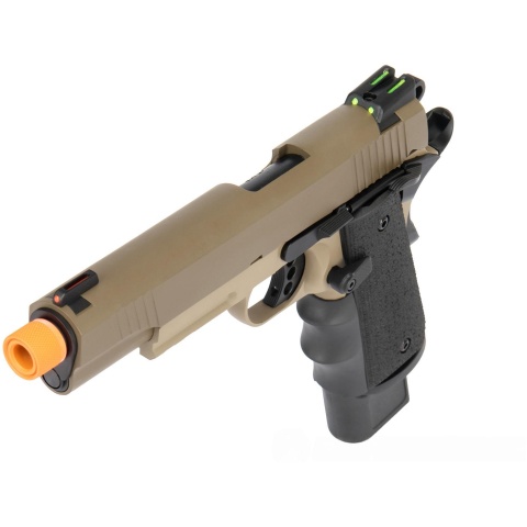 Army Armament Full Metal R32 Gas Blowback Airsoft Pistol - TAN