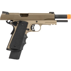 Army Armament Full Metal R32 Gas Blowback Airsoft Pistol - TAN