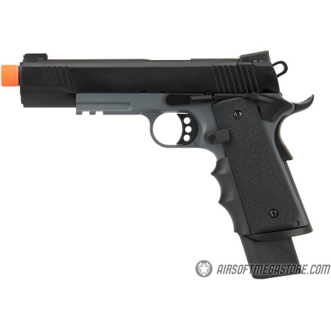 Army Armament Full Metal R32 Gas Blowback Airsoft Pistol - DARKSTORM