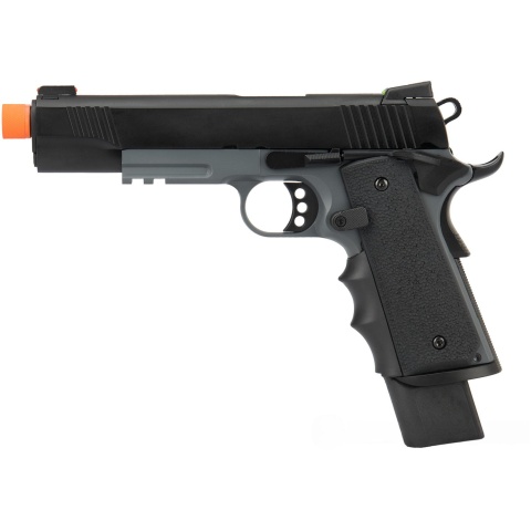 Army Armament Full Metal R32 Gas Blowback Airsoft Pistol - DARKSTORM