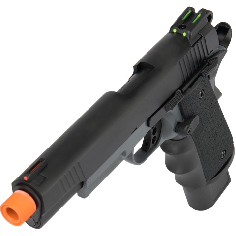 Army Armament Full Metal R32 Gas Blowback Airsoft Pistol - DARKSTORM