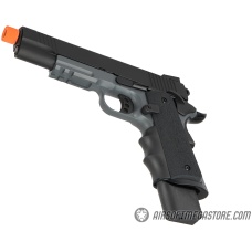 Army Armament Full Metal R32 Gas Blowback Airsoft Pistol - DARKSTORM