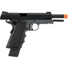 Army Armament Full Metal R32 Gas Blowback Airsoft Pistol - DARKSTORM