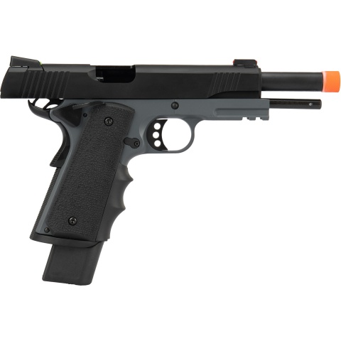 Army Armament Full Metal R32 Gas Blowback Airsoft Pistol - DARKSTORM
