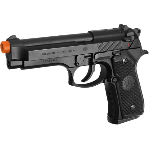 Tokyo Marui M92F Military Airsoft Gas Blowback Pistol - BLACK