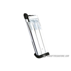 Tokyo Marui Dual Stainless Hi-Capa Custom Gas Blowback Airsoft Pistol - SILVER