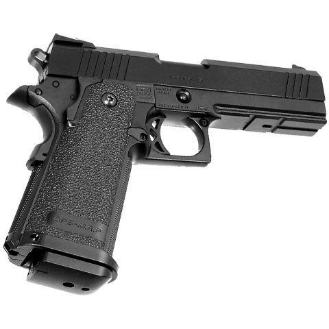 Tokyo Marui 4.3 Tactical Custom Hi-Capa GBB Airsoft Pistol - BLACK