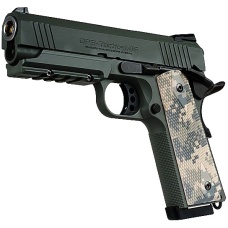 Tokyo Marui 4.3 Foliage Warrior 1911 Gas Blowback Airsoft Pistol - FOILAGE GREEN