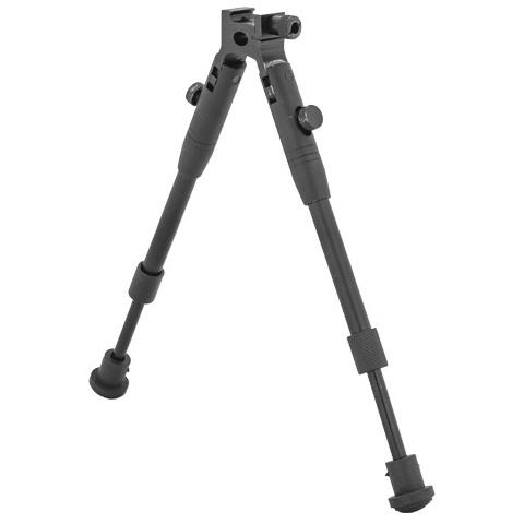 WellFire MK96 Covert Airsoft Sniper Rifle w/ Scope & Bipod - BLACK