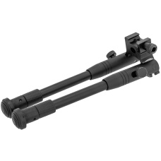 WellFire MK96 Covert Airsoft Sniper Rifle w/ Scope & Bipod - BLACK