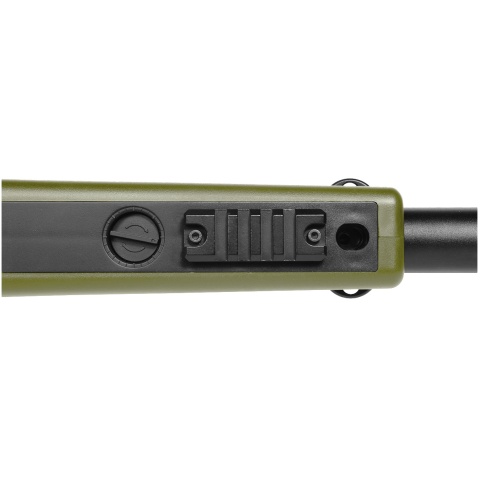WellFire MK96 Covert Airsoft Sniper Rifle w/ Scope & Bipod - OD GREEN