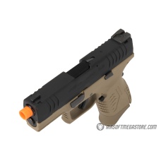 WE Tech X-Tactical 3.8 Compact Gas Blowback Airsoft Pistol w/ 2 Mags (Tan)