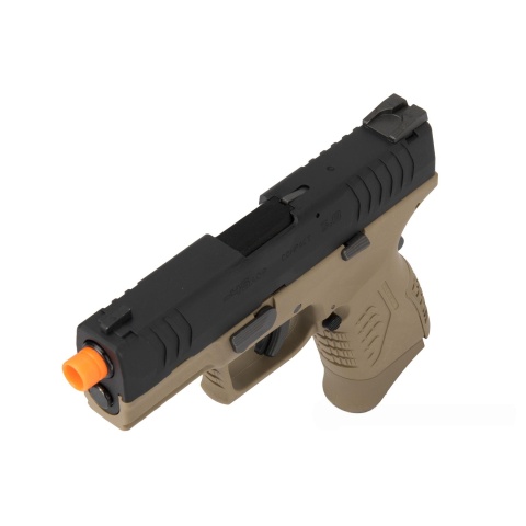 WE Tech X-Tactical 3.8 Compact Gas Blowback Airsoft Pistol w/ 2 Mags (Tan)