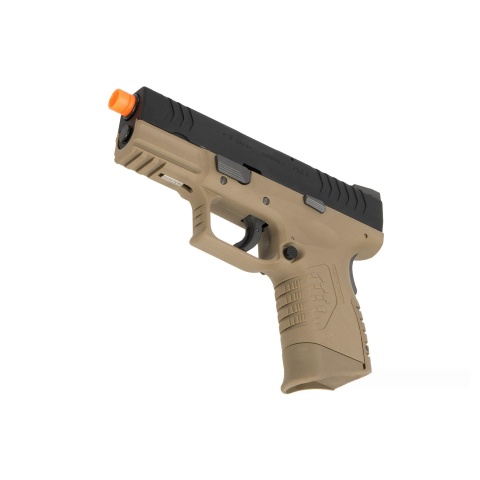 WE Tech X-Tactical 3.8 Compact Gas Blowback Airsoft Pistol w/ 2 Mags (Tan)