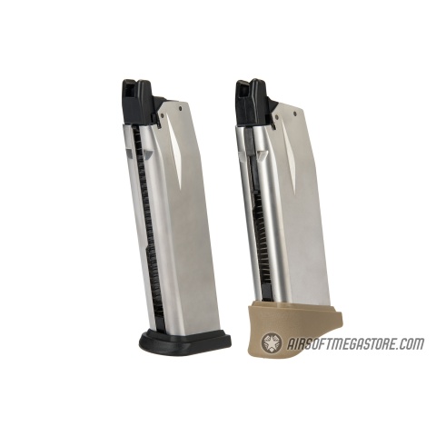 WE Tech X-Tactical 3.8 Compact Gas Blowback Airsoft Pistol w/ 2 Mags (Tan)