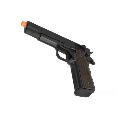 WE Tech 1911 High Capacity Full Metal Airsoft Gas Blowback Pistol - BLACK