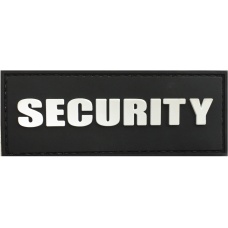 G-Force Security PVC Morale Patch - BLACK