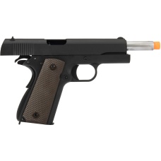 WE Tech Original 1911 Design Gen. 2 Full Metal Gas Blowback Airsoft Pistol - BLACK
