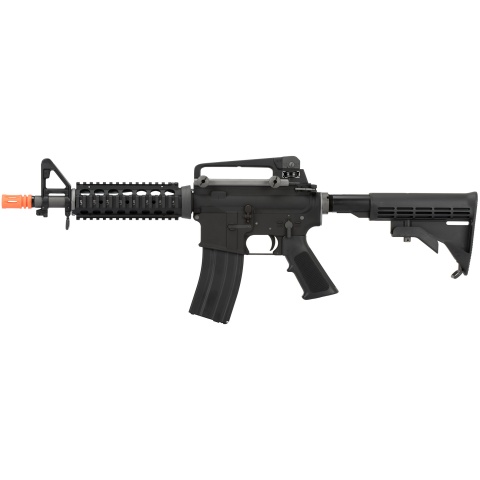WE Tech Full Metal M4 CQB RIS Open Bolt Gas Blowback Rifle - BLACK
