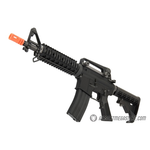 WE Tech Full Metal M4 CQB RIS Open Bolt Gas Blowback Rifle - BLACK