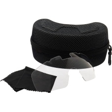 G-Force Full Seal Airsoft Goggles w/ Built-In Fan [Smoke/Clear Lens] - TAN