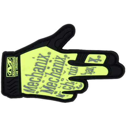G-Force Mechanix PVC Morale Patch - YELLOW