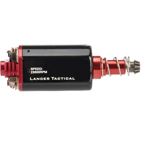 Lancer Tactical Long Type High Speed AEG Motor Version 2 [23,500 RPM] - RED/BLACK