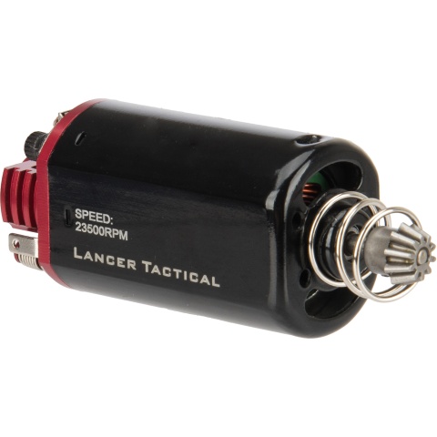 Lancer Tactical Short Type High Speed AEG Motor Version 2 [23,500 RPM] - RED/BLACK