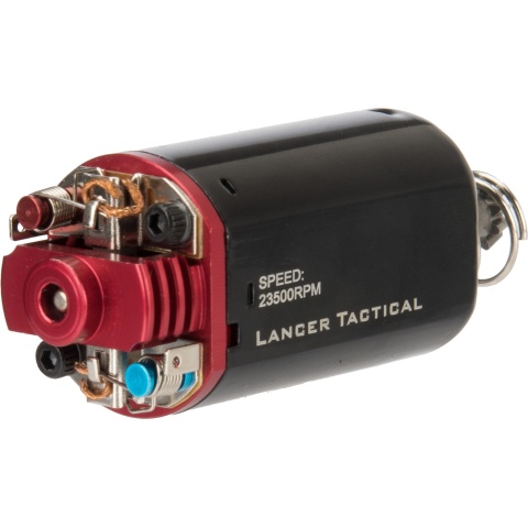 Lancer Tactical Short Type High Speed AEG Motor Version 2 [23,500 RPM] - RED/BLACK
