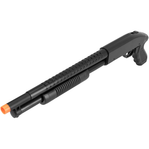 UK Arms P388 Pump Action Airsoft Spring Shotgun (Color: Black)