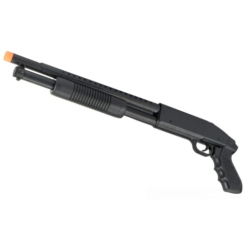 UK Arms P388 Pump Action Airsoft Spring Shotgun (Color: Black)