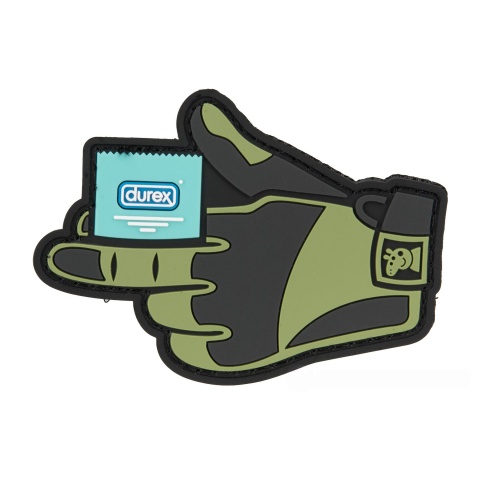 G-Force Passing Protection PVC Morale Patch - GREEN