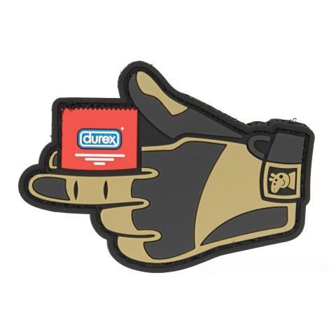 G-Force Passing Protection PVC Morale Patch - TAN