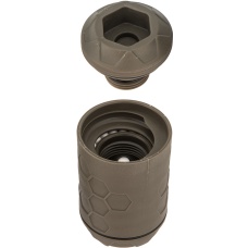 Z-Parts ERAZ Rotative 100BBs Green Gas Airsoft Grenade (Color: OD Green)