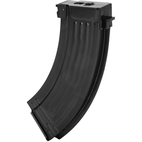E&L Airsoft AK47 120 Round Mid-Cap Metal Magazine - Pack of 5 - BLACK 