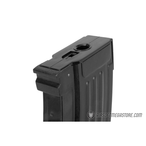 E&L Airsoft AK47 120 Round Mid-Cap Metal Magazine - Pack of 5 - BLACK 