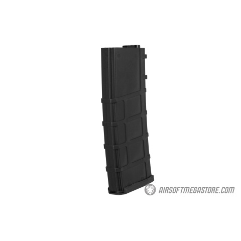 Lonex 30rd Low Capacity M4 AEG Polymer Airsoft Magazine [Pack of 6] - BLACK