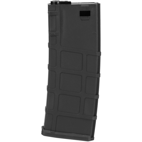 Lonex 30rd Low Capacity M4 AEG Polymer Airsoft Magazine [Pack of 6] - BLACK