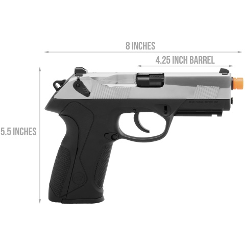 WE Tech Bulldog Full Size Full Metal Gas Blowback Airsoft Pistol - TWO TONE
