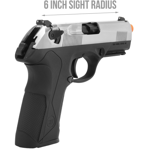 WE Tech Bulldog Full Size Full Metal Gas Blowback Airsoft Pistol - TWO TONE